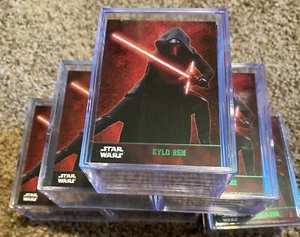 Topps Star Wars The Force Awakens Series 1 Green Parallel Card Set 1-110 - Picture 1 of 1