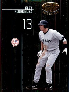 2005 Leaf Certified Materials Alex Rodriguez New York Yankees #6