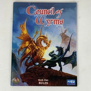 Council of Wyrms Adventure Advanced Dungeon & Dragons 1994 Rules + Characters - Picture 1 of 10
