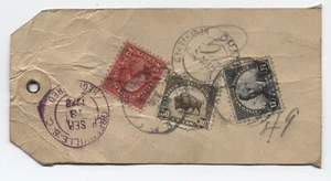 1928 Charlotte NC versichert als eingetragene Paketmarke 4. Büros [Y8173] - Bild 1 von 3