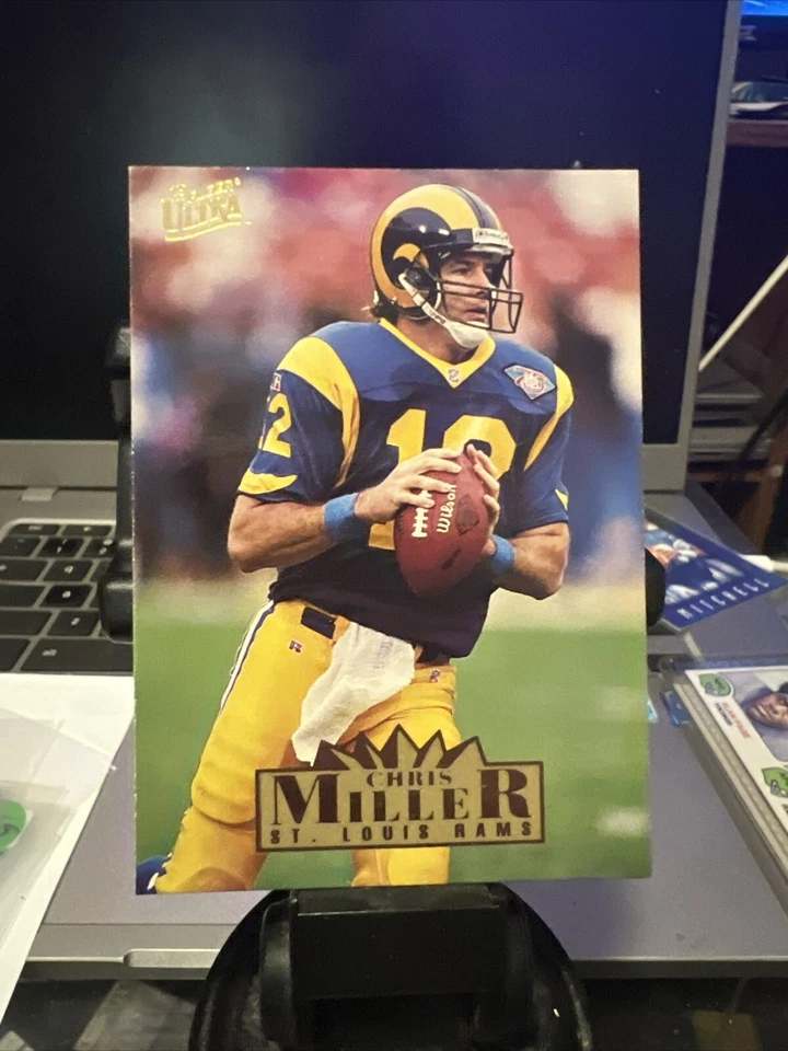 1995 Ultra Football Card #278 Chris Miller - Image 1 of 1