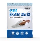 Epsom Salts 1kg Magnesium Sulphate Bath Salts Food Grade Muscle & Foot Soak