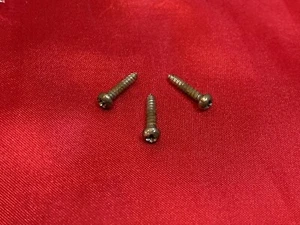 Gibson Guitar Trapeze Tailpiece Screws Nickel ES , L Vintage 1960s Part - Picture 1 of 4