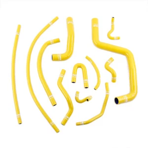 Yellow Silicone Radiator Heater Hose For Honda Integra DC4 DB7 RS LS GS SE B18B1 - Picture 1 of 10
