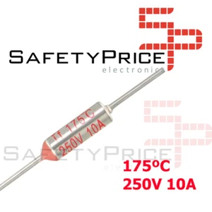 x1 THERMAL FUSE FUSIBLE TERMICO TF 175C 250V 10A REF223 - Imagen 1 de 1