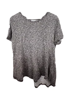 Witchery 100% Linen Tshirt Womens Size S Animal Print - Picture 1 of 8