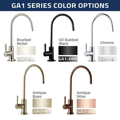 RO Reverse Osmosis Kitchen Sink Water Filter Faucet Fit Most RO Filter System - Image 1 of 4