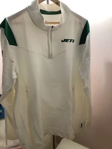 Giacca NFL New York Jets Nike Sideline Coaches Repel Quarter-Zip taglia XL - Foto 1 di 8