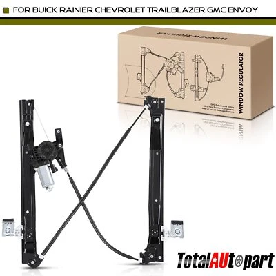 Window Regulator W/ Motor Front Right for Buick Rainier GMC Envoy Saab 9-7x SUV - Image 1 of 4