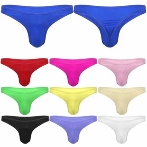 Sexy Men's Bikini Briefs Jockstrap Underwear G Strings Underpants Pouch AU - Picture 1 of 110