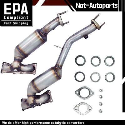 Front & Rear Catalytic Converter For 2008-2012 BMW 128I 328I 328XI X5 3.0L EPA - Image 1 of 4