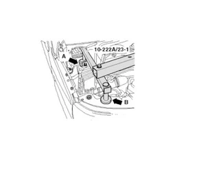New Genuine VW Audi Engine Support Bridge Adapter Tool 10-222A/23-1 V03839141EJ - Picture 1 of 1
