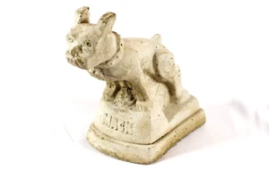 Fermaporta vintage Mack Bulldog cemento MACK TRUCKS ornamento 7" - Foto 1 di 8