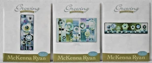 MCKENNA RYAN SEW SIMPLE "GROWING FULL CIRCLE" FLOWERS - 3 BLOCK PATTERNS - NIP! - Picture 1 of 5