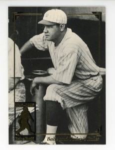 1995 Megacards Babe Ruth #19 Babe and Today's Rules NM or Better