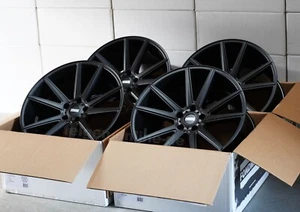 Fondmetal STC 10 schwarz 4 Felgen 11 x 22 Zoll für Jeep Grand Cherokee Trackhawk - Bild 1 von 3