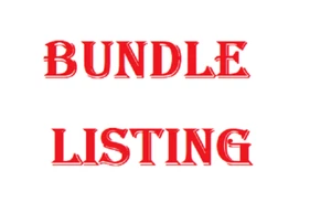 Bundle Listing for Friend - Picture 1 of 1