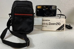 Olympus Infinity Zoom 210 AF analoge Kleinbildkamera Point & Shoot mit Tasche & Handbuch - Bild 1 von 14