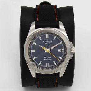 Hombre Tissot PRC 100 esfera azul usado T22.1.581.41 - Imagen 1 de 5