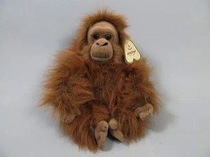 Vintage Aurora Sumatra Orang-Utan Plüschtier Stofftier Spielzeug 12 Zoll realistisch neu mit Etikett - Bild 1 von 6