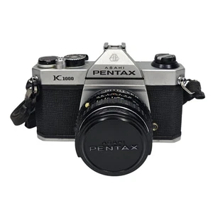 Pentax K1000 analoge Spiegelreflexkamera 35 mm Objektiv 50 mm f/2 SMC Asahi Optical Co Works Geschenk - Bild 1 von 10