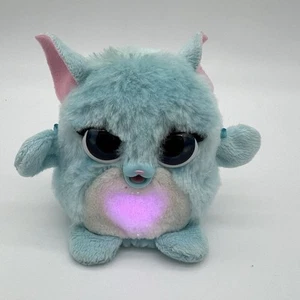 Rare 2021 Hasbro furReal Fuzzalots Talking And Lights Up 4" Teal Tested Used - Bild 1 von 6