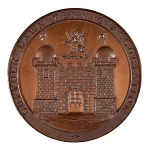 Suffolk Lawn Tennis Championship 1923 Medal To Wimbledon Finalist Joan Ridley - Picture 1 of 2