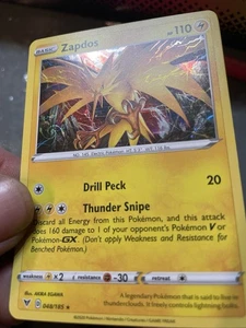 Zapdos (Cosmos Holo) 048/185 HD Swirl- Miscellaneous Cards & Products Holo (NM) - Picture 1 of 1
