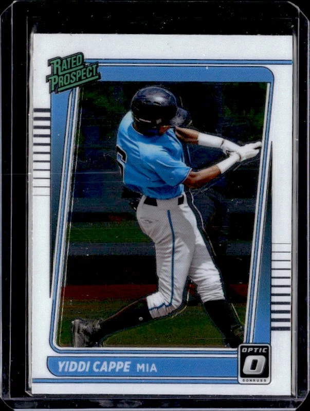 2021 Donruss Optic #RP3 Yiddi Cappe Rated Prospect - Image 1 of 2