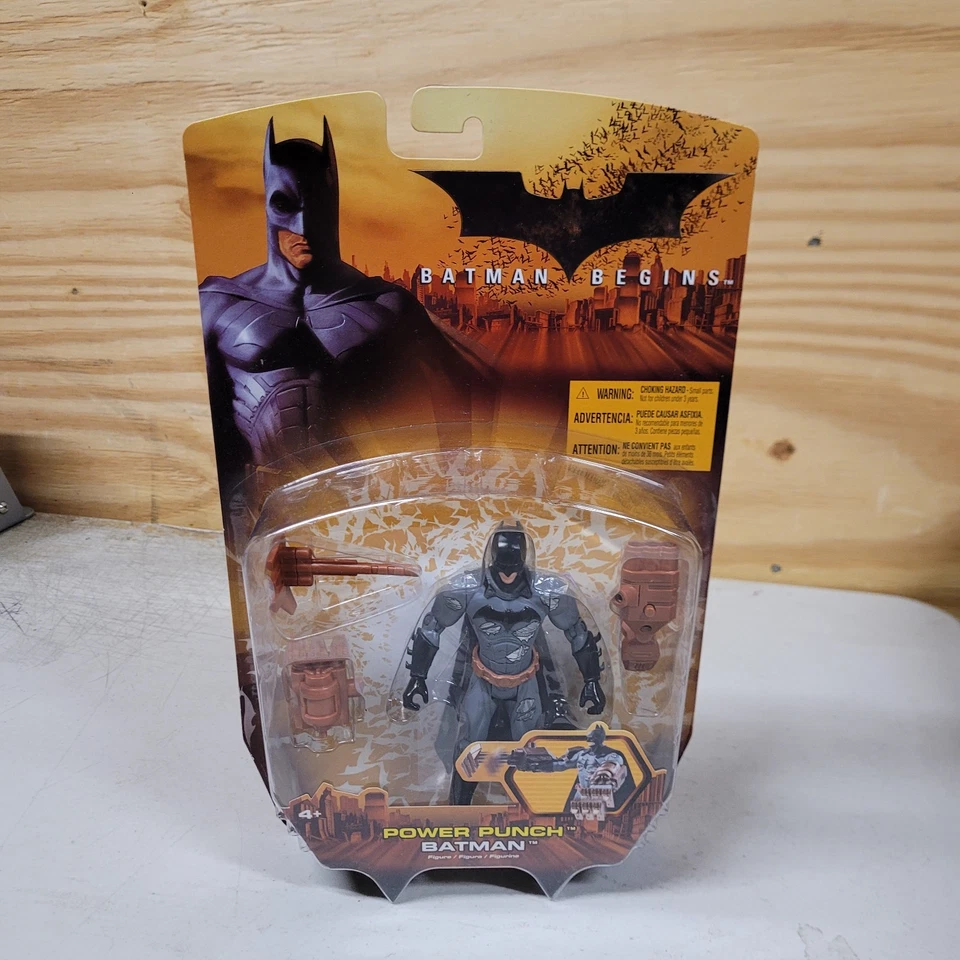 Batman Begins Power Punch Action Figure From Mattel 2005