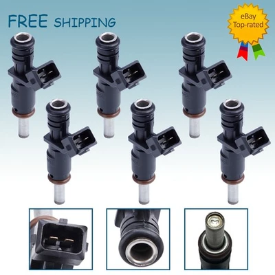 Inyectores de combustible 6 piezas 7531634 para BMW 128i 328i 2007-2013 2006-2011 3,0 L L6 528i Foto 1 de 4
