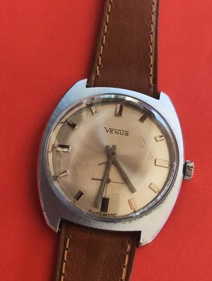 Vintage 35mm VENUS Ref:58.57.37 17Jewels Manual Wind Mens Watch _3850 - Image 1 of 4
