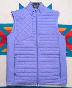 Greyson Puffer Vest Full Zip Yukon Quilted Primaloft Jacket Golf Sahalee Medium - Picture 1 of 6