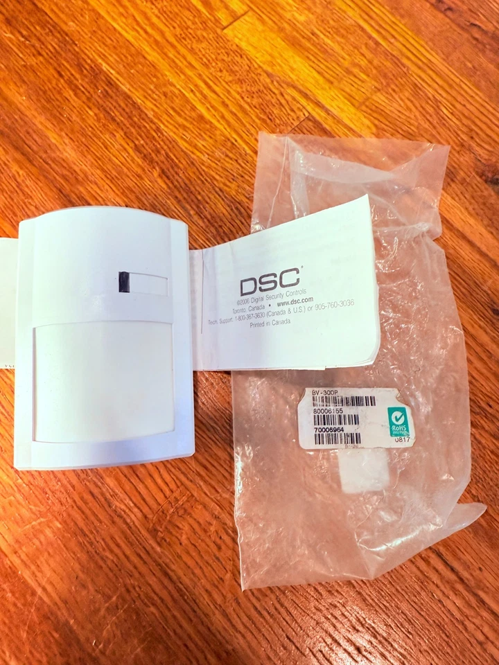 Brand New DSC Digital Bravo PIR Motion Detector| Model: BV-300P - Image 1 of 1