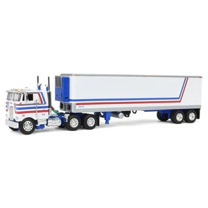 DCP 1/64 Peterbilt 352 COE Reefer Trailer USA Bicentennial Patriot 69-1920 - Picture 1 of 6