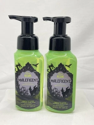 Bath & Body Works Disney Villains Maleficent Foaming Hand Soap Lot of 2 New - Image 1 of 3