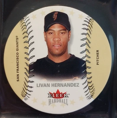 2003 Fleer Hardball Ливан Эрнандес (#214) платиновое издание /50 - Изображение 1 из 2