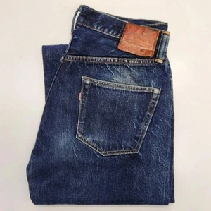 Warehouse 1003XX Kojima Patch WWII Modell Denim Jeans Herren Gr. M Red Ear EX - Bild 1 von 13