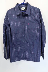 Ariat VERA camicia donna 1x blu con bottoni ranch manica lunga western rodeo - Foto 1 di 11