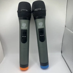 Rockville RWM132V VHF Wireless Microphones Only No Receiver Tested Replacement - Picture 1 of 4