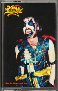 KING DIAMOND "Live In Montreal '86" CASSETTE Mercyful Fate RARE 80s Heavy Metal - Picture 1 of 3