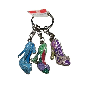 Red Disney High Heel Shoes Keychain Danglers Fashion - Picture 1 of 7