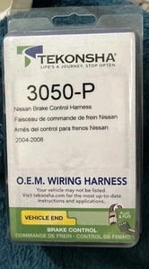 Tekonsha 3050-P Brake Control Wiring Adapter 2 plugs For Nissan 2004-2008 - Picture 1 of 2