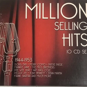 Million Selling Hits 1944-1953 10 CD Box set - Picture 1 of 17