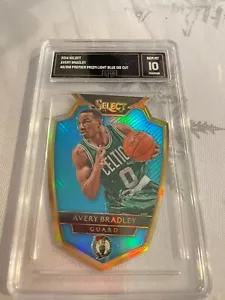AVERY BRADLEY CELTICS 2014 SELECT LIGHT BLUE PRIZM DIE-CUT # 48/199 GRADED 10 - Bild 1 von 2