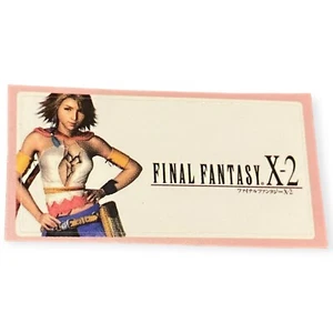Sony PlayStation 2 PS2 Final Fantasy X-2 Last Mission Memory Card Sticker - Picture 1 of 1