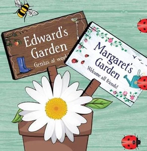 Personalisierte Gartenplakette mit Namen P - R - Bild 1 von 1