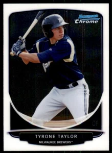 2013 Bowman Chrome Tyrone Taylor Baseball Cards #BCP158 - Picture 1 of 2
