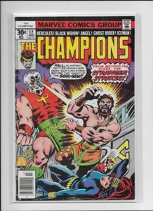 CHAMPIONS #12, #13 & #14 VF/VF+ Stranger, Soul Gem!! Black Widow & Hercules!! - Picture 1 of 6
