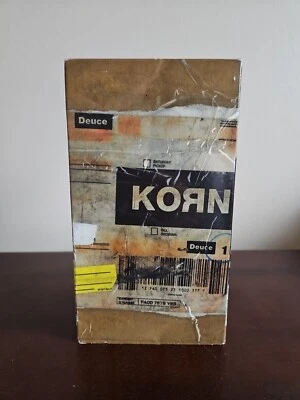 2002 Korn Duece VHS Super Rare  Collectors Includes 4 Tracks & Unseen Footage  Foto 1 de 4
